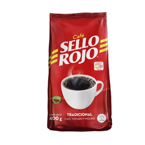 Café  SELLO ROJO Molido (400  gr)