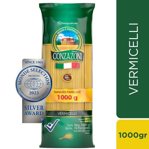 Pasta CONZAZONI larga vermicelli (1000  gr)