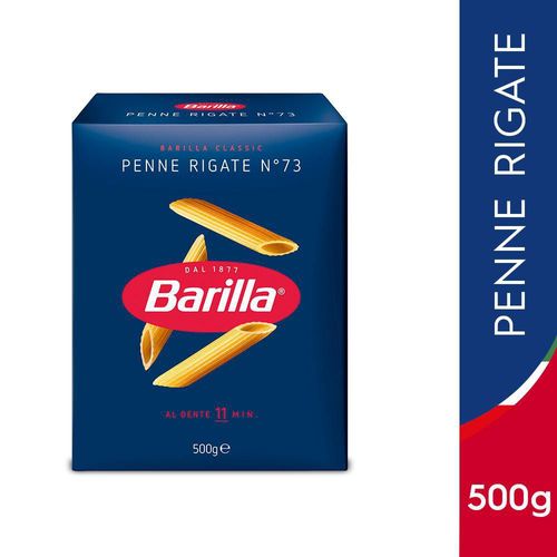 Pasta BARILLA MARCA EXCLUSIVA penne rigate N°73 (500  gr)