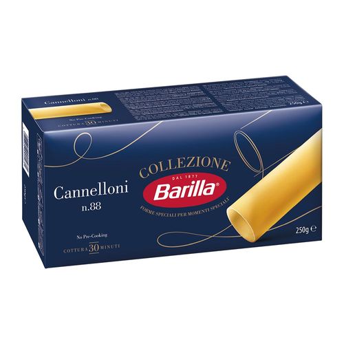 Pasta BARILLA MARCA EXCLUSIVA cannelloni N°88 (250  gr)