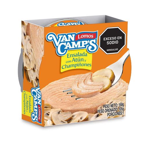 ATUN CHAMPINONES INDIVIDUAL VAN CAMPS 105  gr