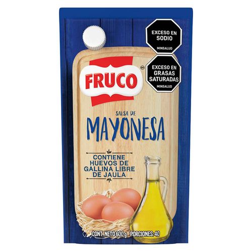 Mayonesa FRUCO Baja en Grasa (600  gr)