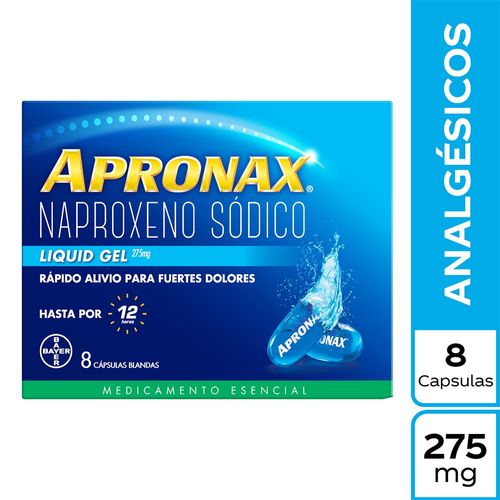 Analgésico APRONAX  (8  und)