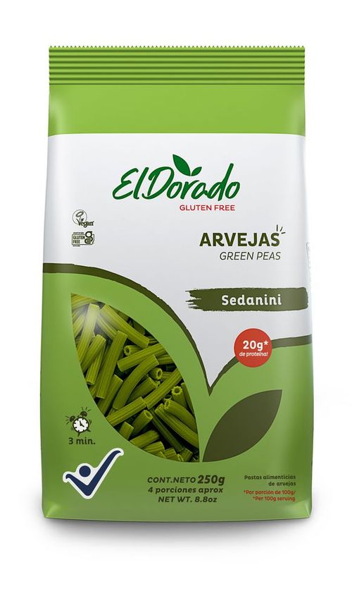 pasta PASTAS EL DORADO ARVEJAS SEDANINI (250  gr)