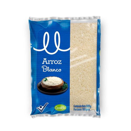 Arroz CARULLA blanco (5000  gr)