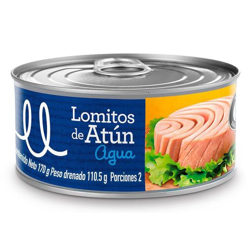 Atún CARULLA lomitos en agua (110.5  gr)