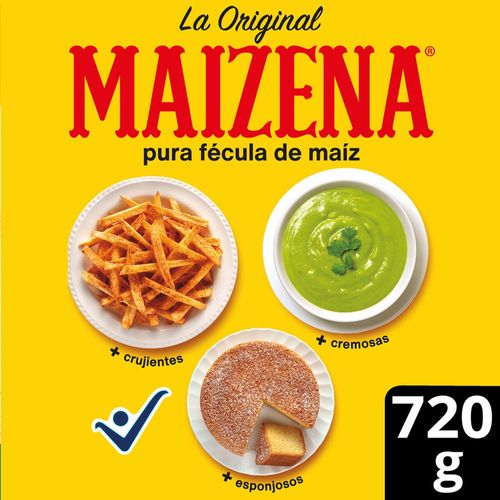 Fécula MAIZENA Pura De Maíz (720  gr)