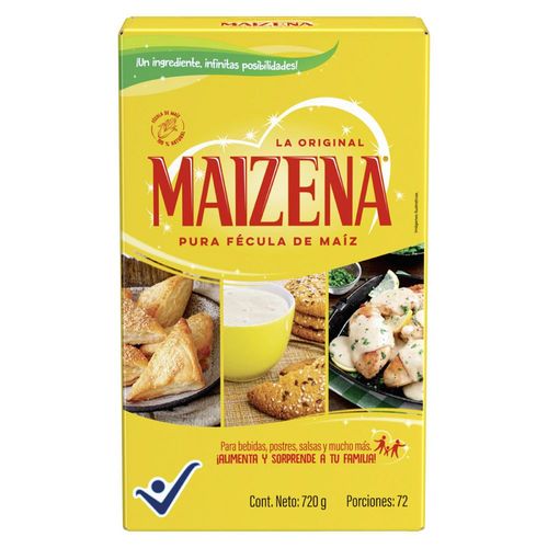 Fécula MAIZENA Pura De Maíz (720  gr)