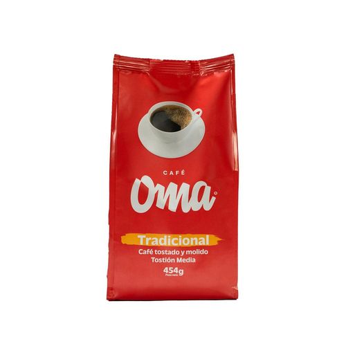 Café OMA Tostado Molido Tradicional (454  gr)