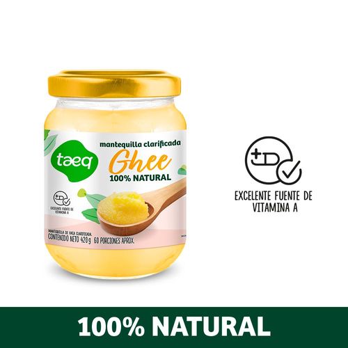 Mantequilla TAEQ clarificada ghee (420  gr)