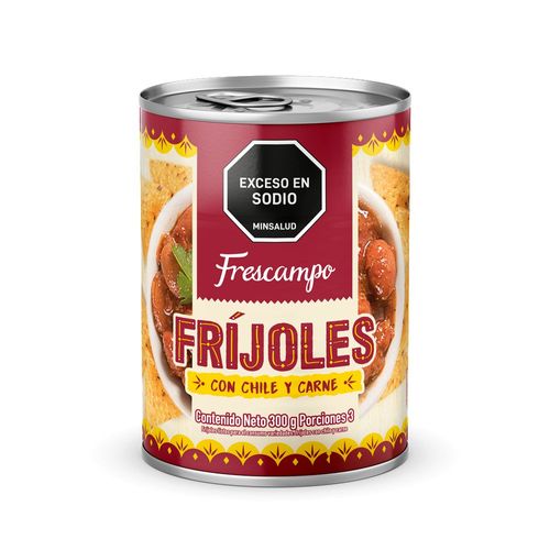 Frijoles Chile Con Carne FRESCAMPO 300  gr