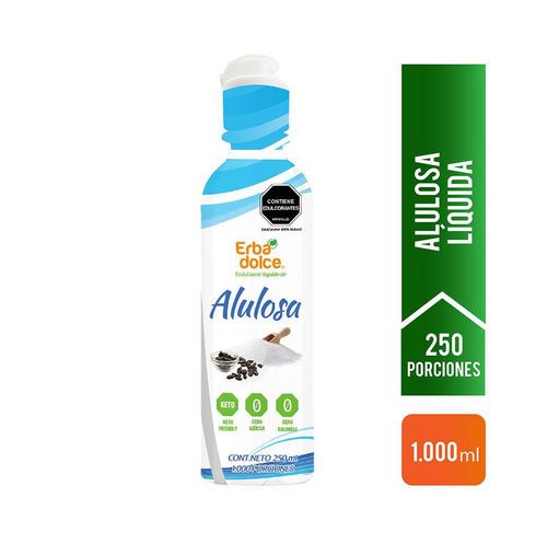 Endulzante ERBA DOLCE Alulosa Líquida (250  ml)