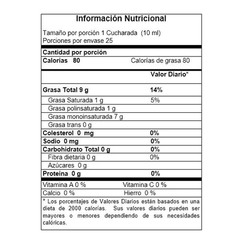 Aceite SPARTA  (250  ml)