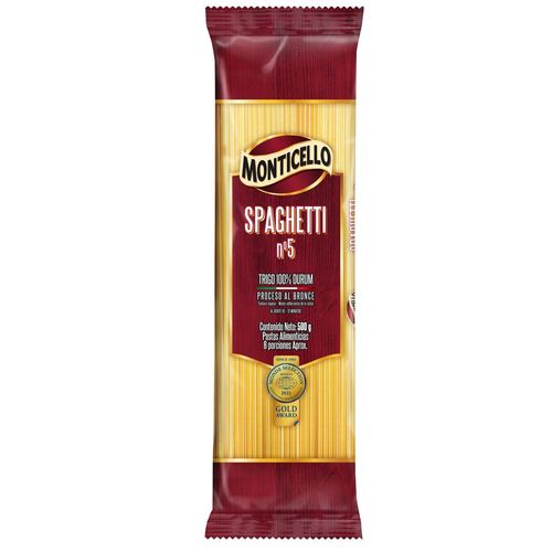 Pastas MONTICELLO spaghetti premium (500  gr)