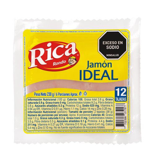 Jamon Ideal Rica RICA 230  gr