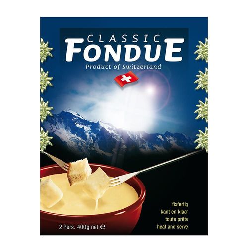 Queso MONTITRENTINI MARCA EXCLUSIVA Fondue clasico (400  gr)