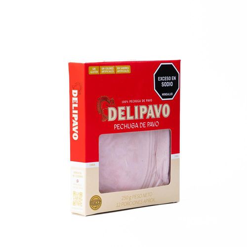 Pechuga de pavo DELIPAVO Tajada (250  gr)