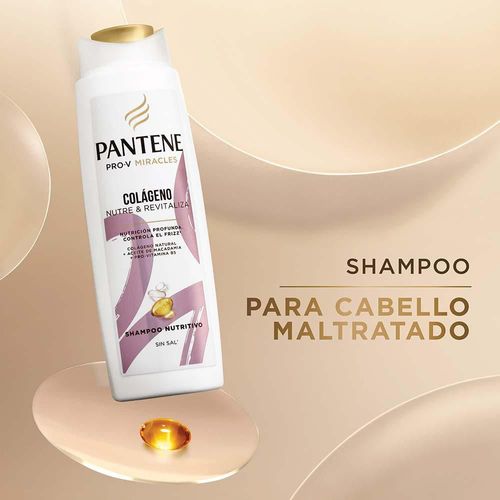 Shampoo PANTENE Colágeno Nutre Y Revitaliza  (510  ml)