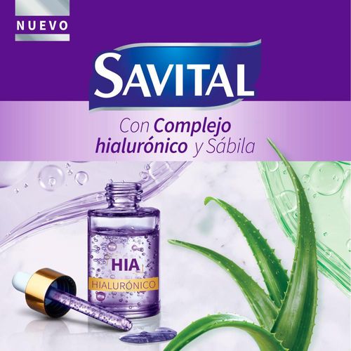 Shampoo SAVITAL Complejo Hialurónico Y Sábila (510  ml)