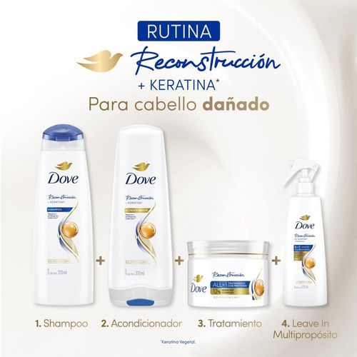 Shampoo + Acondicionador DOVE Reconstrucción Completa (740  ml)