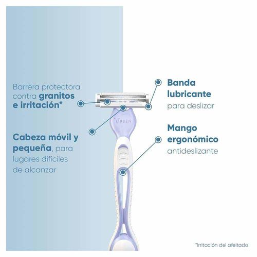 Máquina De Afeitar Gillete VENUS Íntima (2  und)