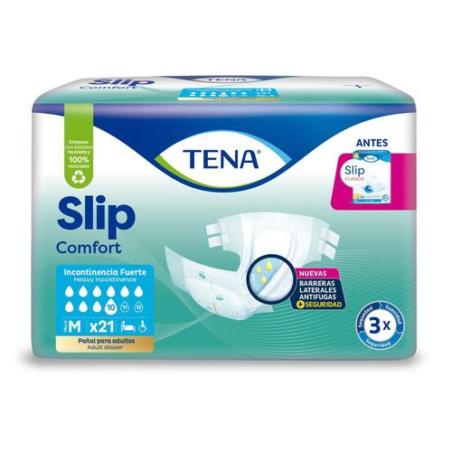 Pañales adultos TENA Slip Comfort M x21und (21  und)