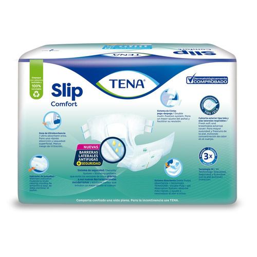 Pañales adultos TENA Slip Comfort M x21und (21  und)