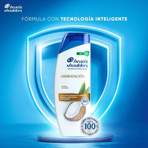 Shampoo H&S Hidratación Aceite de Coco (375  gr)