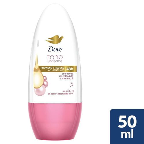 Desodorante DOVE Tono Uniforme Roll On (50  ml)