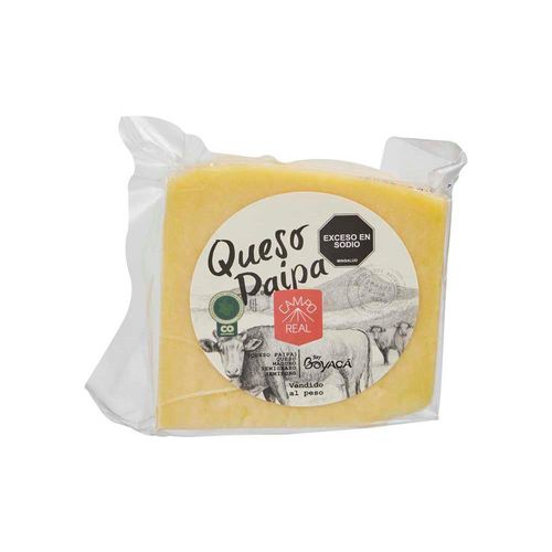 Queso CAMPO REAL Paipa porcionado en tienda