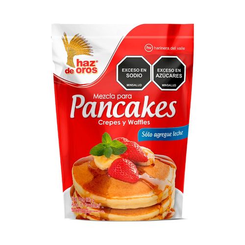 Mezcla HAZ DE OROS pancakes, crepes o waffles (600  gr)