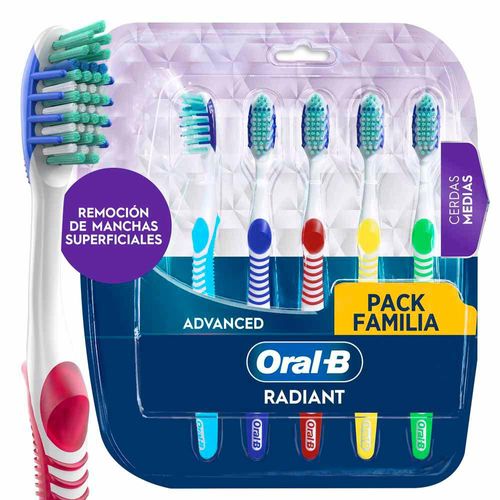 Cepillo De Dientes ORALB Radiant Cerdas Interdentales (5  und)