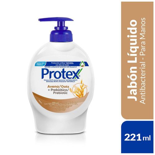 Jabón Líquido PROTEX Avena Para Manos (221  ml)