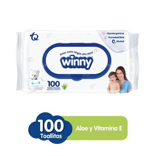 Toallitas Humedas WINNY  (100  und)