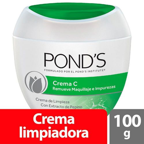 Crema Facial C PONDS Pepino Limpiadora (100  gr)