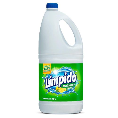 Blanqueador LIMPIDO multiusos limón (1800  ml)