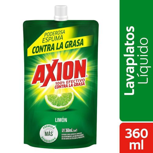 Lavaloza Líquido AXION Limón (360  ml)