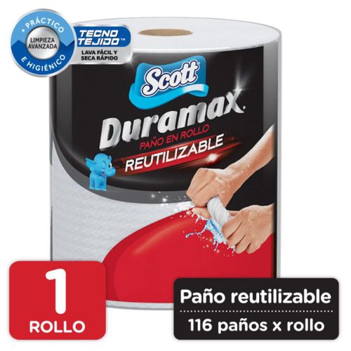 Toalla reutilizable SCOTT Rollo duramax 116 Hojas (1  und)