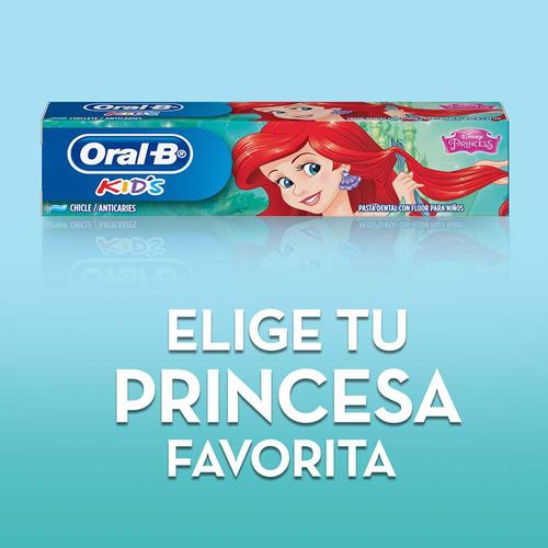 Crema Dental ORALB Disney Princesas Niños  (35  ml)