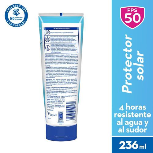 Protector solar BANANA BOAT Aqua protect SPF 50 (236  gr)