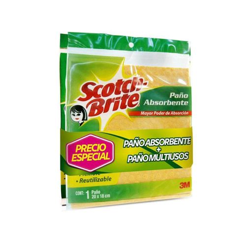 Paño SCOTCH BRITE  (2  und)