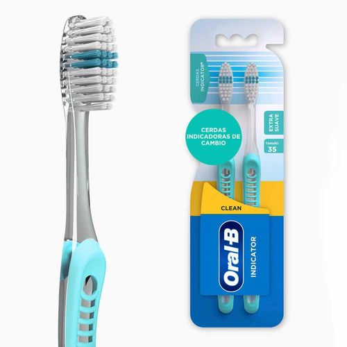 Cepillo De Dientes ORALB Clean Indicator (2  und)