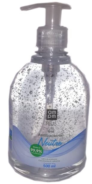 Gel antibacterial AMPM PLUS neutro (500  ml)