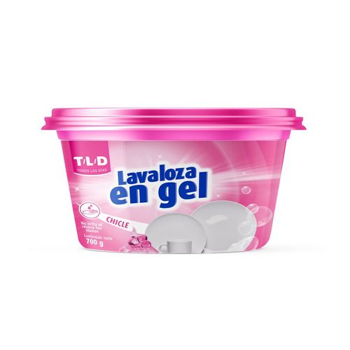 Lavaloza T/L/D TODOS LOS DIAS En Gel Aroma a Chicle (700  gr)