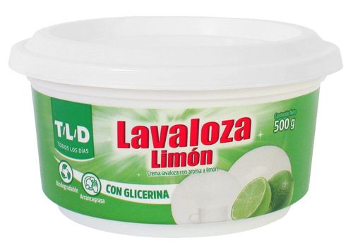 Lavaloza T/L/D TODOS LOS DIAS Con Glicerina y Aroma A Limón (500  gr)