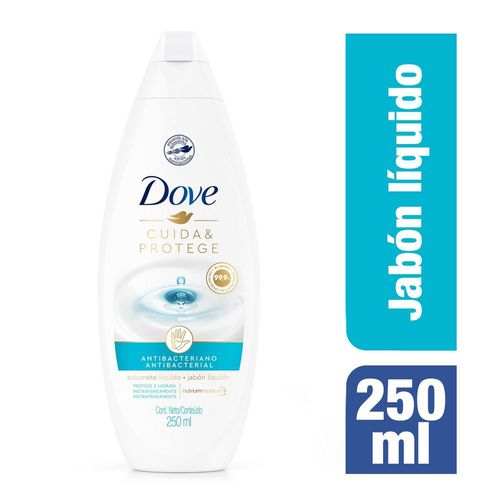 Jabón Líquido DOVE Cuida y Protege Corporal (250  ml)