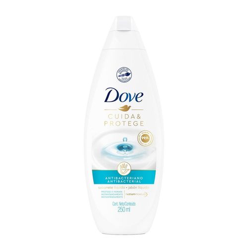 Jabón Líquido DOVE Cuida y Protege Corporal (250  ml)