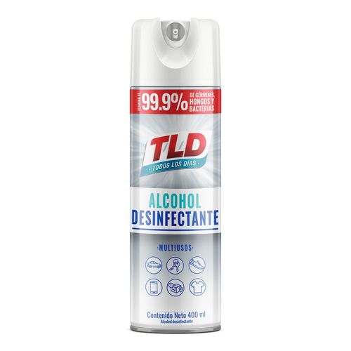 Alcohol T/L/D TODOS LOS DIAS Desinfectante (400  ml)