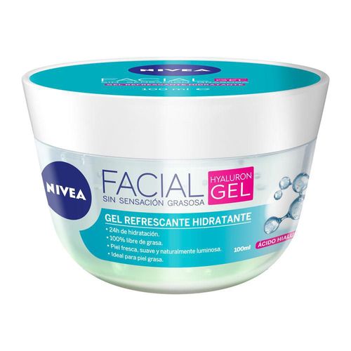 Gel facial NIVEA con ácido hialurónico  (100  ml)