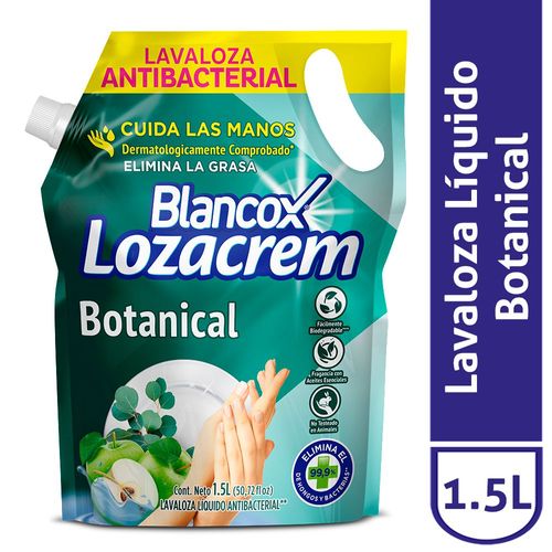 Lavaloza  LOZA CREM líquido cuida las manos (1500  ml)